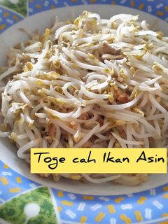 Foto resep Toge Cah Ikan Asin