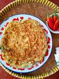Telur Dadar Kubis Cabe Rawit