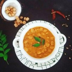 A picture of Soya Coconut Curry.