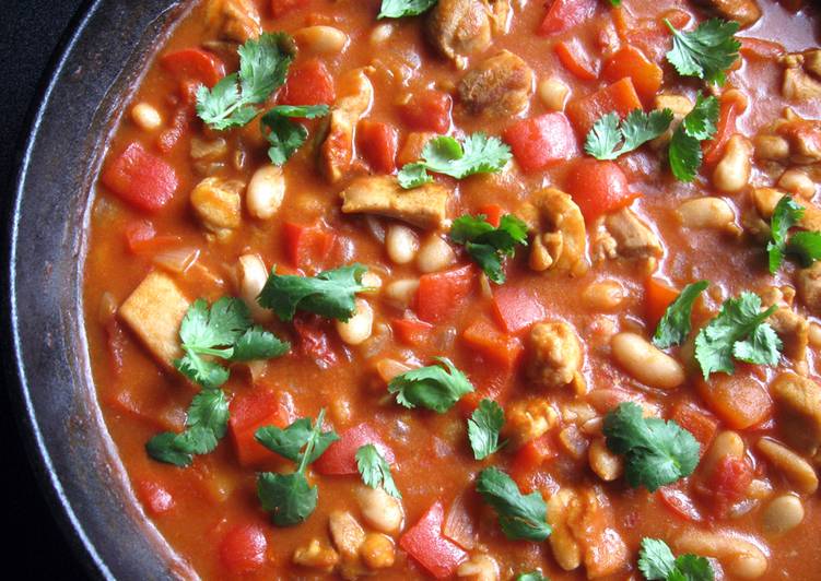 Chicken &amp; White Beans Chilli Con Carne