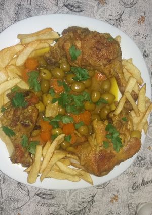 صورة لوصفة طاجين الزيتون