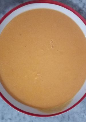 صورة لوصفة حساء الخضر