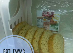Foto resep Roti tawar ketobetik bread flourmix #ketopad