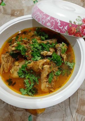 A picture of Chicken korma.