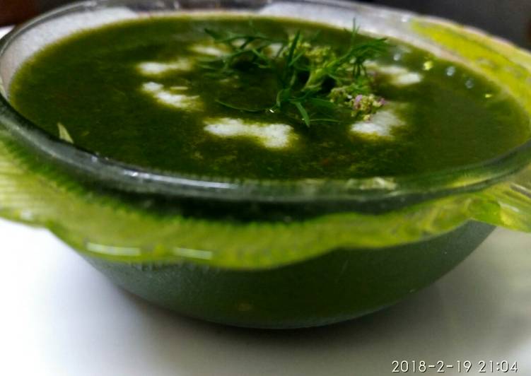 How to Prepare Ultimate Palak mint smoothy