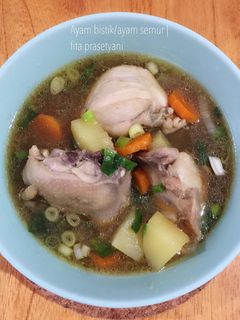 Foto resep Ayam bistik/ayam semur