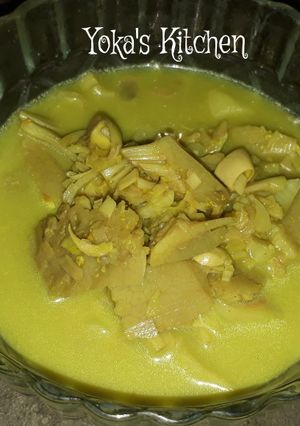 Foto resep Nangka Muda bumbu Kuning