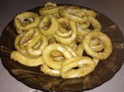 A picture of frozen calamari