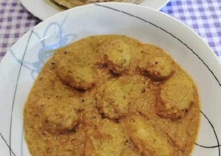 Recipe of Perfect Dum aloo (baked potatoes)