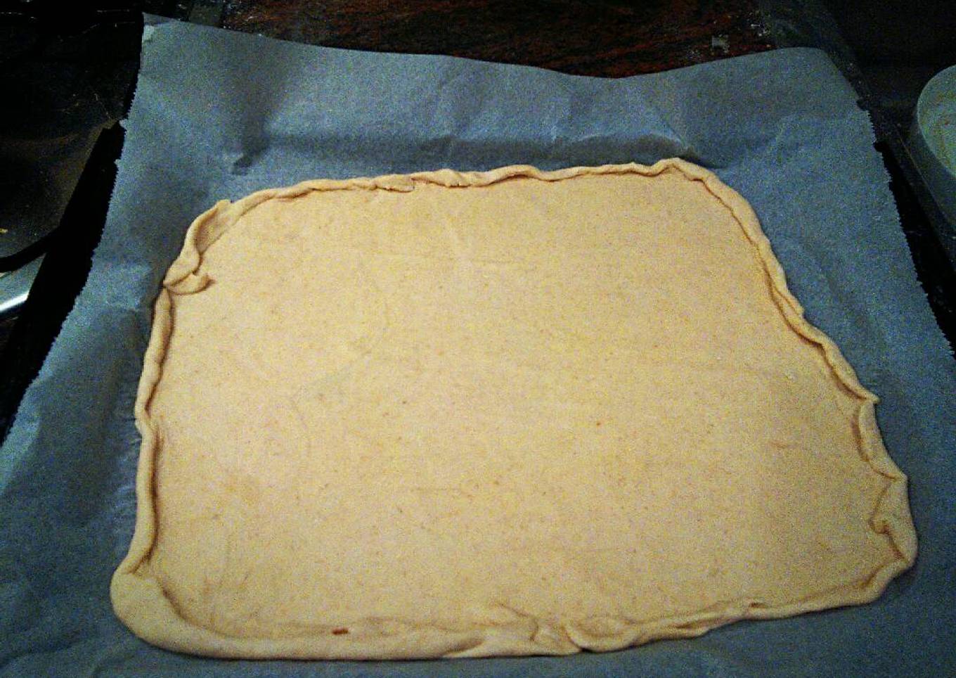 Garlic pizza dough