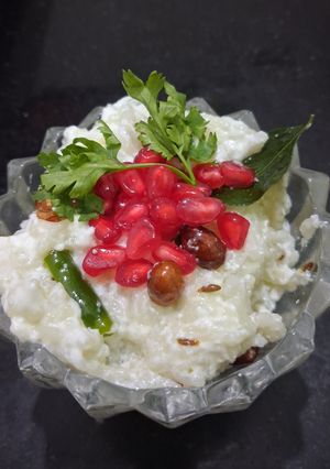 A picture of Curd Rice.