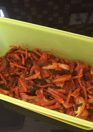Foto resep Kimchi (dengan bahan lokal)