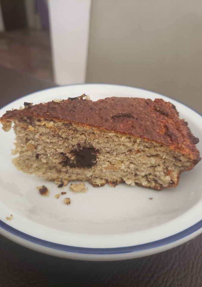 Una foto de Torta de pera low carb
