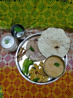 ફુલ થાળી રેસીપી મુખ્ય ફોટો