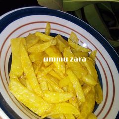 A picture of Fried Irish potatoes.