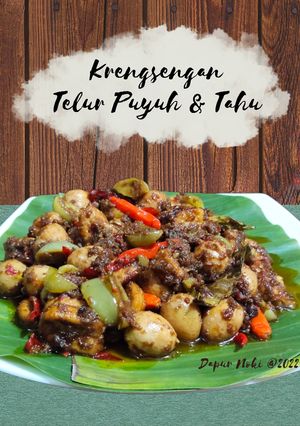 Foto resep Krengsengan Telur Puyuh & Tahu