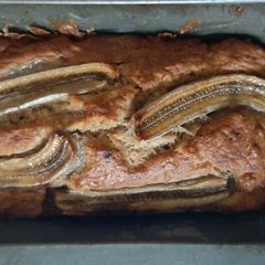 A picture of Banana brown bread.