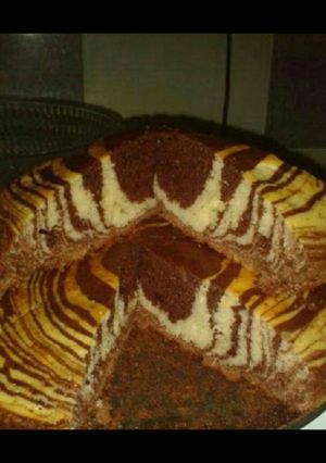صورة لوصفة زيبرا كيك