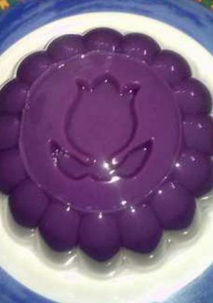 Foto resep Puding ubi ungu sedap dan nikmat