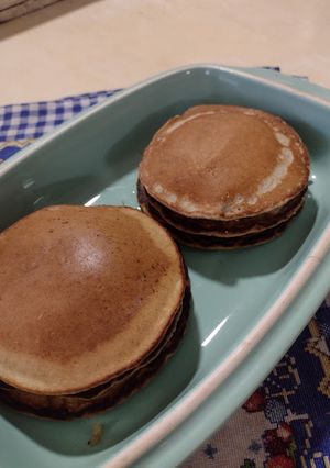 Una foto de Pancakes saludables