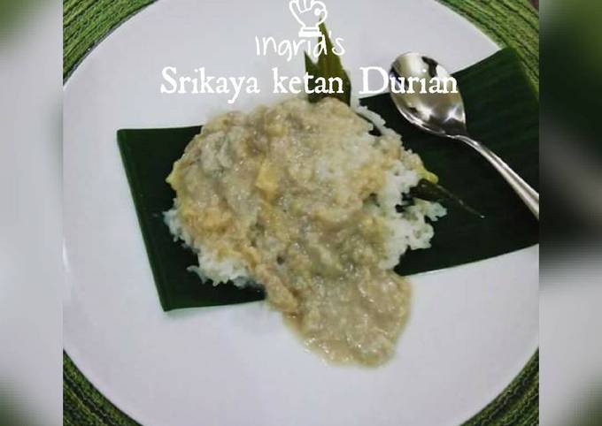 Resep Srikaya Ketan DURIAN oleh Ingrid Soebagio Cookpad Resep Srikaya Ketan DURIAN oleh Ingrid Soebagio Cookpad