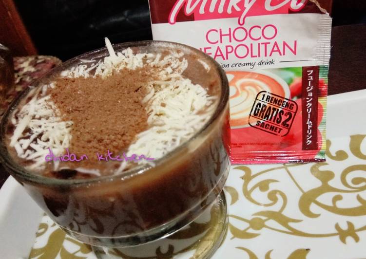 Cara Memasak Ice Choco neopolitan with keju yang Renyah!