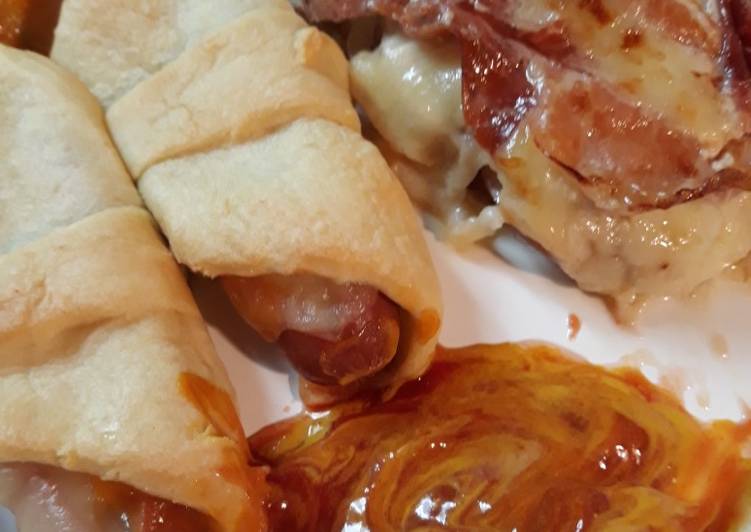 How to Make Super Quick Homemade Croissant-Dogs