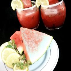 A picture of Watermelon slush.