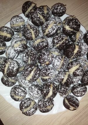 O poză a rețetei Nuci bounty.