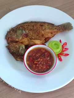 Foto resep Ikan Mujair Goreng Sambal Bajak