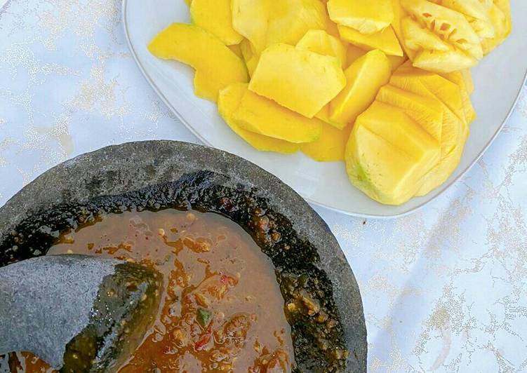 Rujak apa ada nya, tanpa ribet 😂