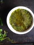 Flat beans and mustard seeds paste (seem sorse bata)