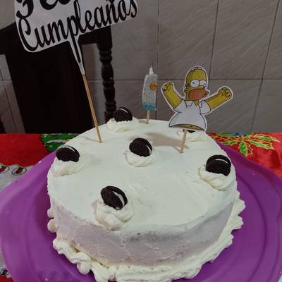 Torta de Cumpleaños fácil! Receta de Gabriela- Cookpad