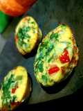 Muffin omelete light (omelete de forno)