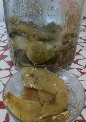 Una foto de Berenjenas en escabeche🍆