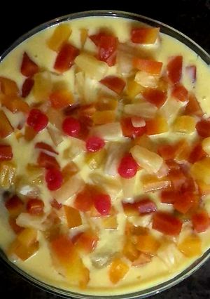 A picture of Trifle Cake Pudding.