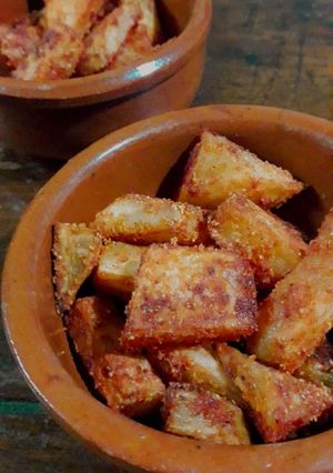 Una foto de Papas crocantes al horno