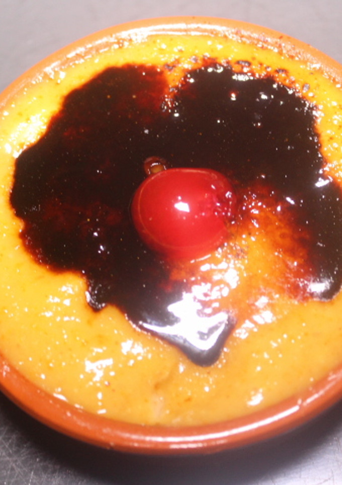 Una foto de Plátano con mermelada amarga