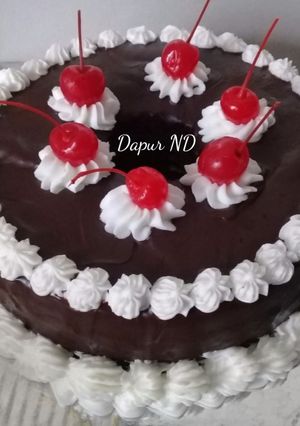 Foto resep Brownies Kukus Ny Liem (Bday cake)