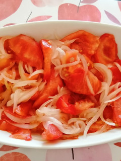 Una foto de Ensalada a la chilena
