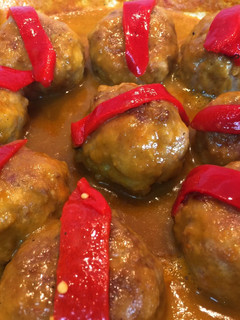Una foto de Albóndigas en salsa caseras