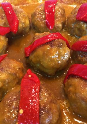Una foto de Albóndigas en salsa caseras