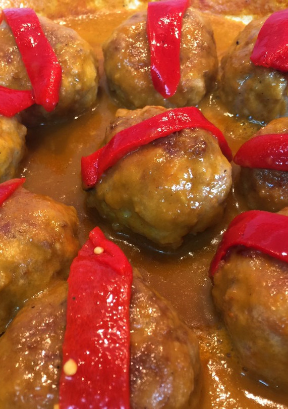 Una foto de Albóndigas en salsa caseras