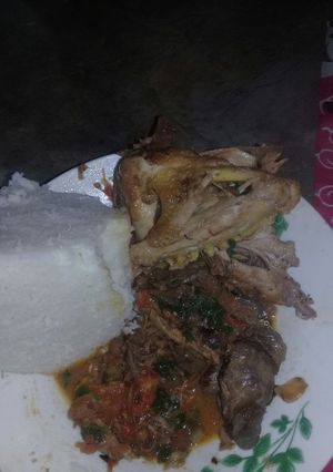 A picture of Chicken stew.