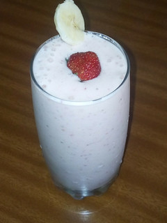 A picture of Strawberry Banana Smoothie.