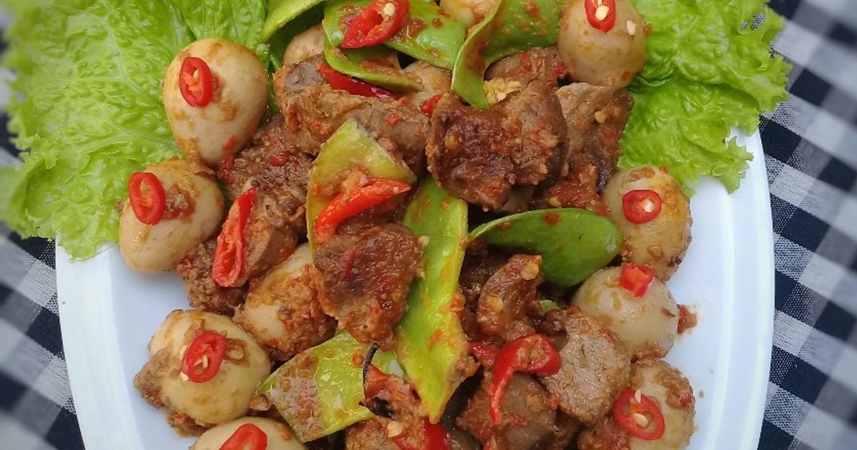 164 resep sambal goreng ati ampela telur puyuh enak dan sederhana ala