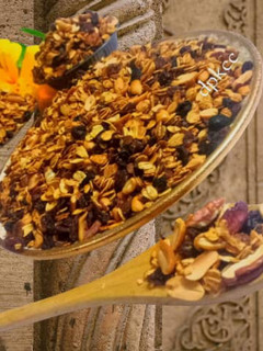 A picture of Homemade Granola.