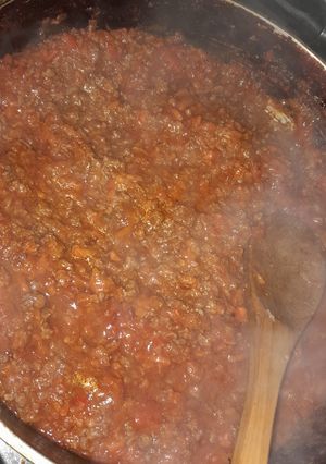 Una foto de Salsa de carne picada