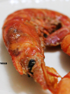 Una foto de Gambones al vino