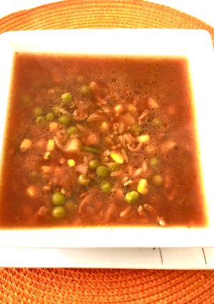 Una foto de Sopa de caldos madre